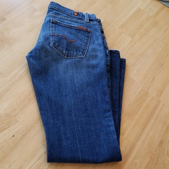 7 For All Mankind boot cut jeans - Picture 9 of 10
